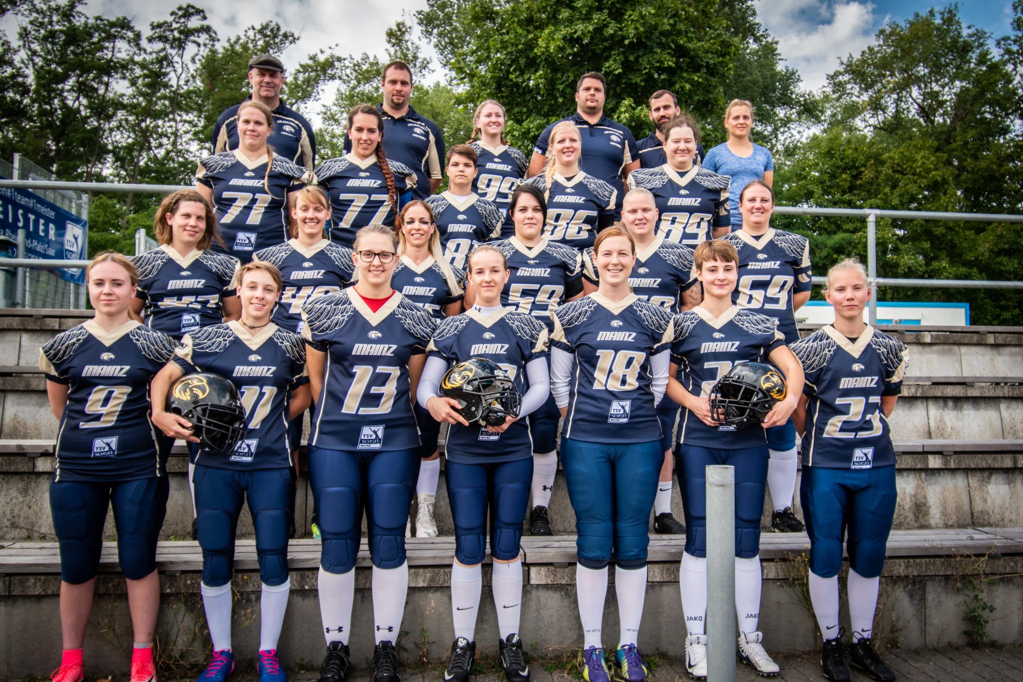 Mainz Golden Eagles Damen American Football TSV SCHOTT Mainz