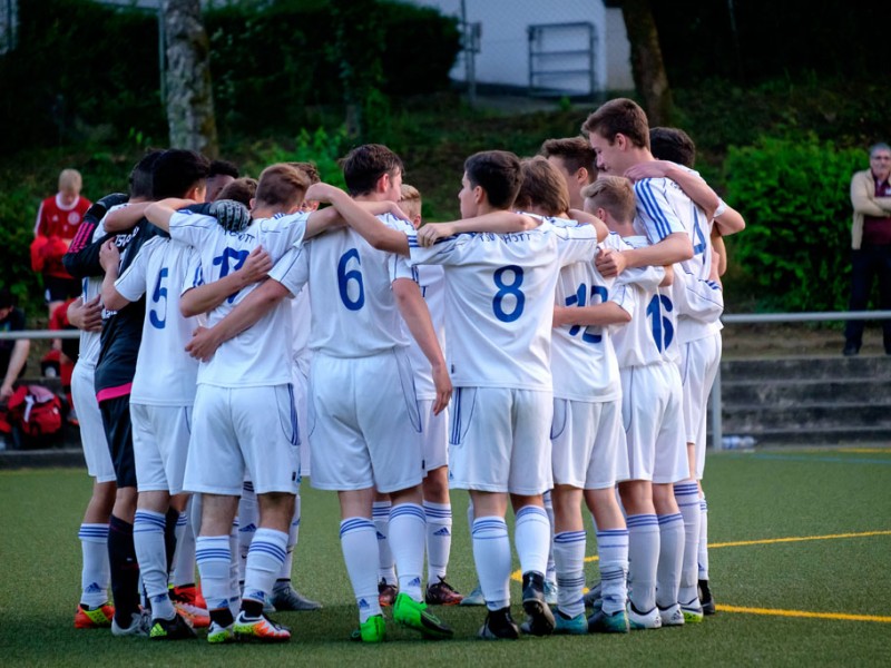 Einschwören auf das Finale