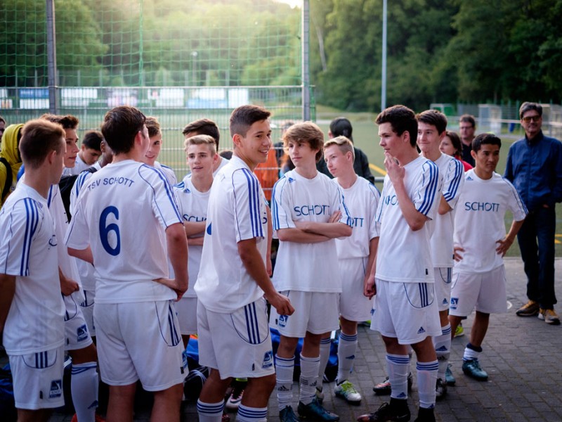 Der Pokal wurde schon gesichtet