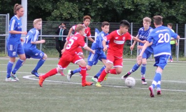 Zweikampf Martin Dahlem gegen Mainz 05