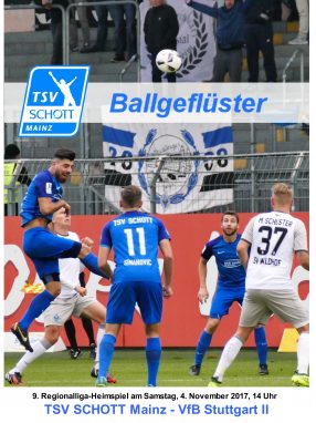 Stadionzeitung gegen VfB Stuttgart II