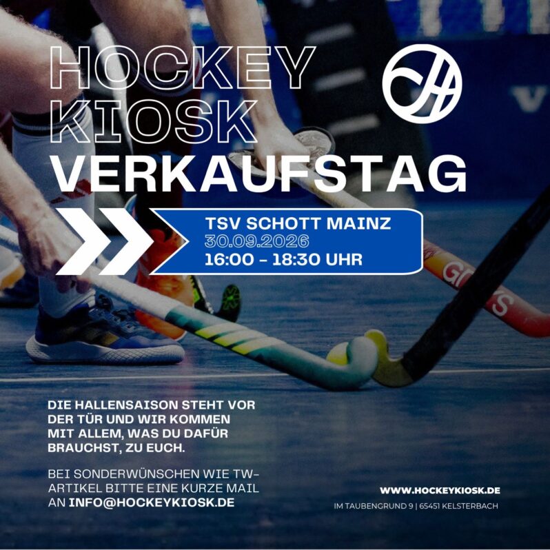 Hockey Verkaufstag Halle + Flohmarkt 30.09.