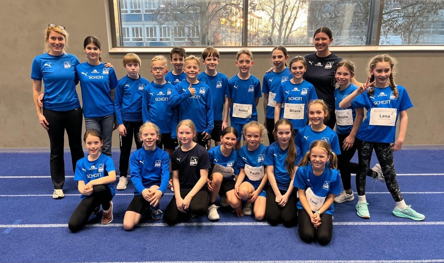 Gruppenbild U12 TSV SCHOTT Mainz